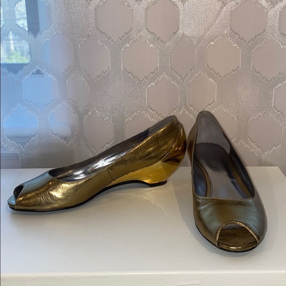 Calvin Klein Open Toe Flats